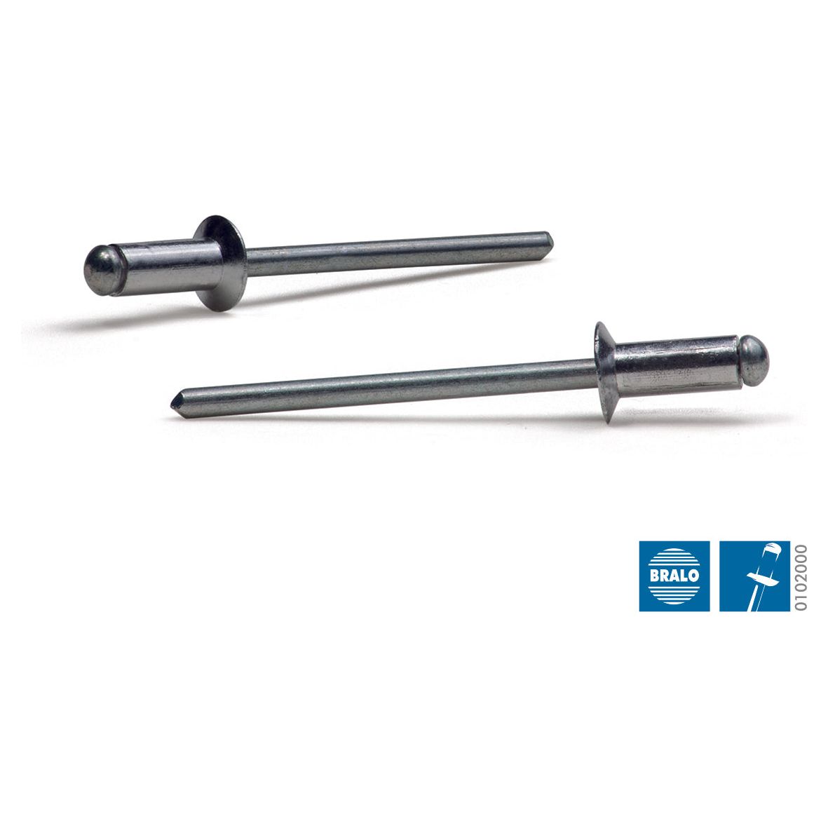 Blindnit 4,8 x30mm Alu/Stål200stk.