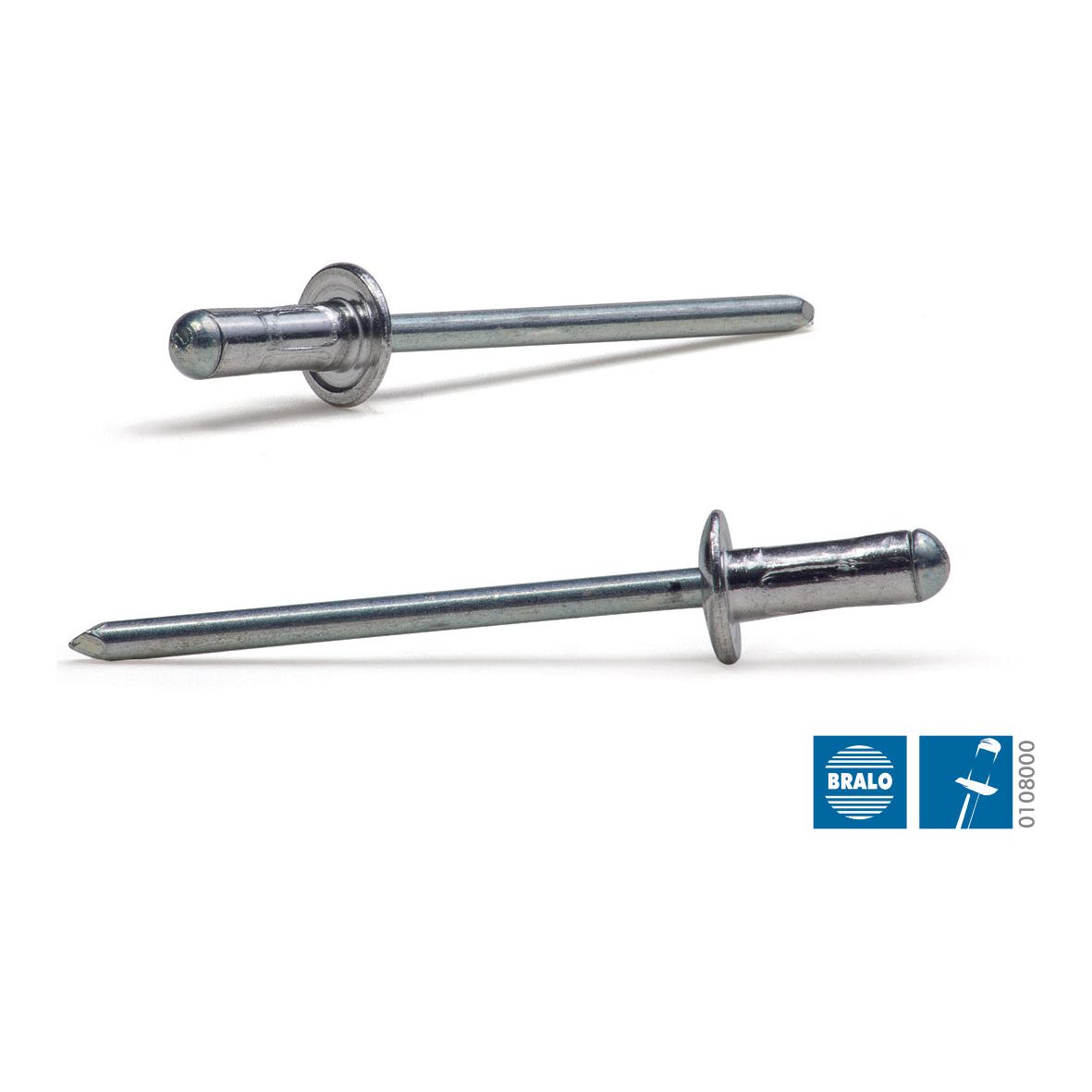Blindnit 4,8 x24mm Alu/Stål200stk.
