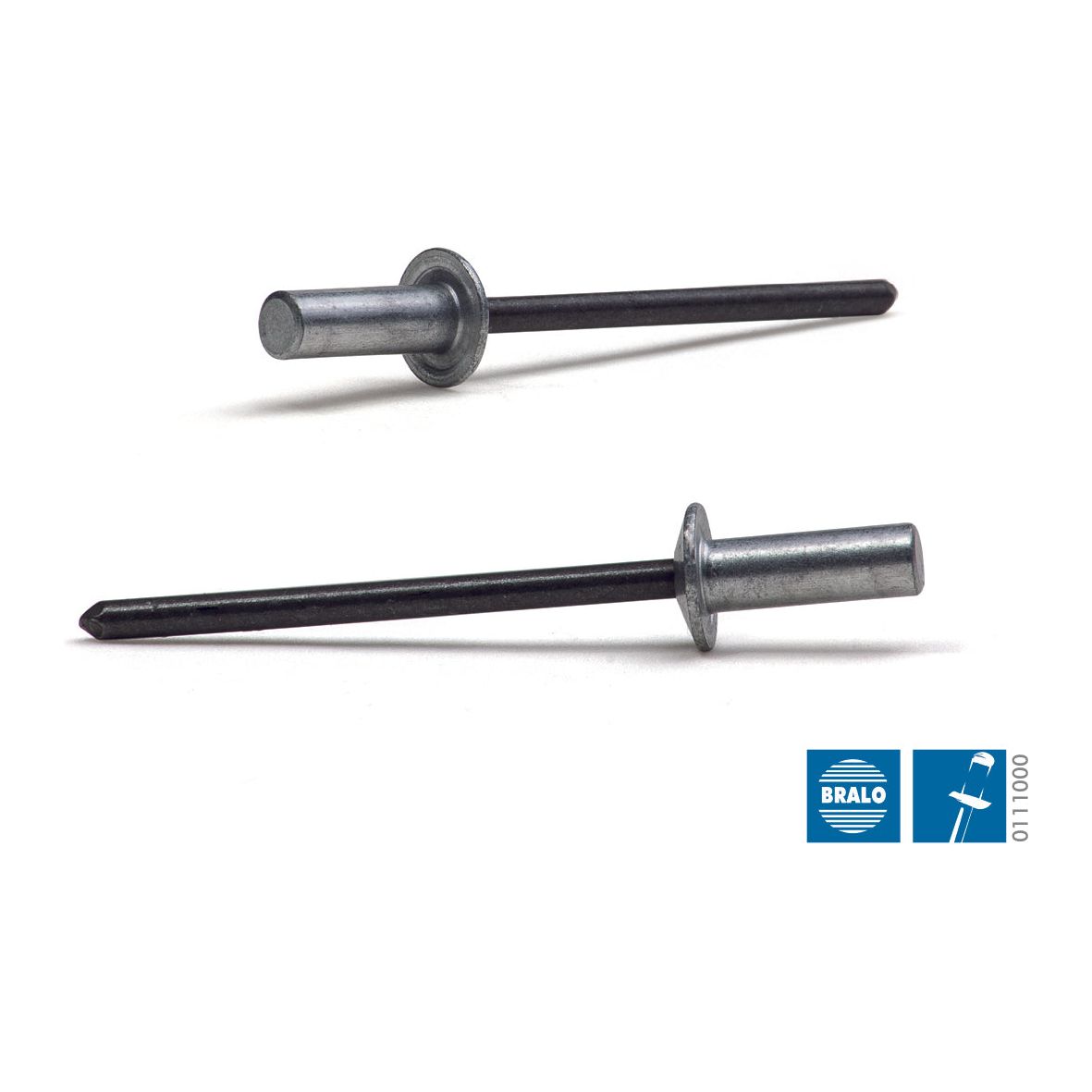 Blindnit 4,0 x9,5mm Alu/Stål500stk.