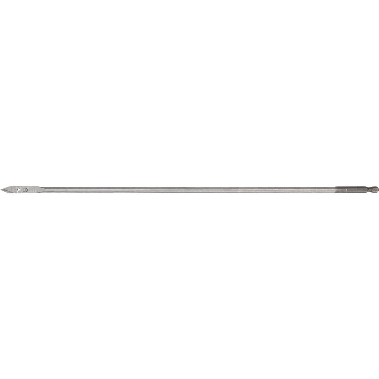 Flatborr 8x400mm