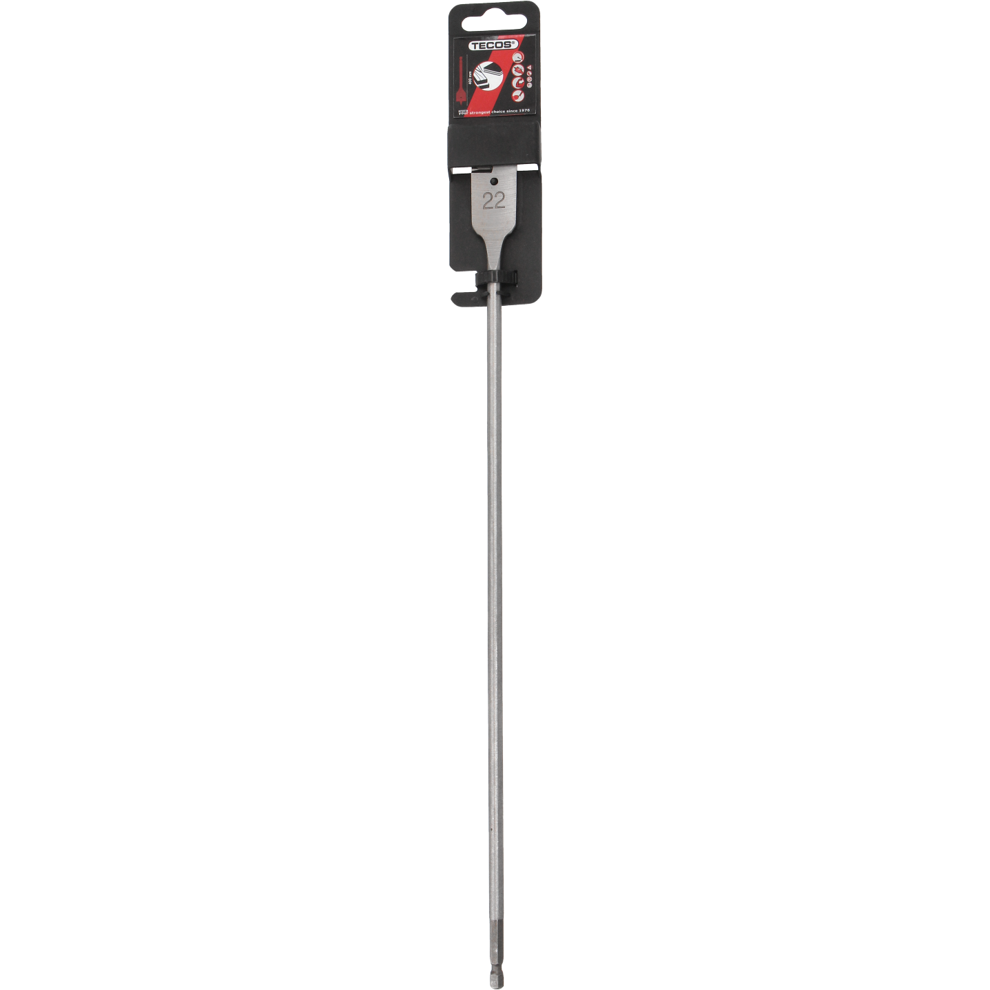 Flatborr 22x400mm