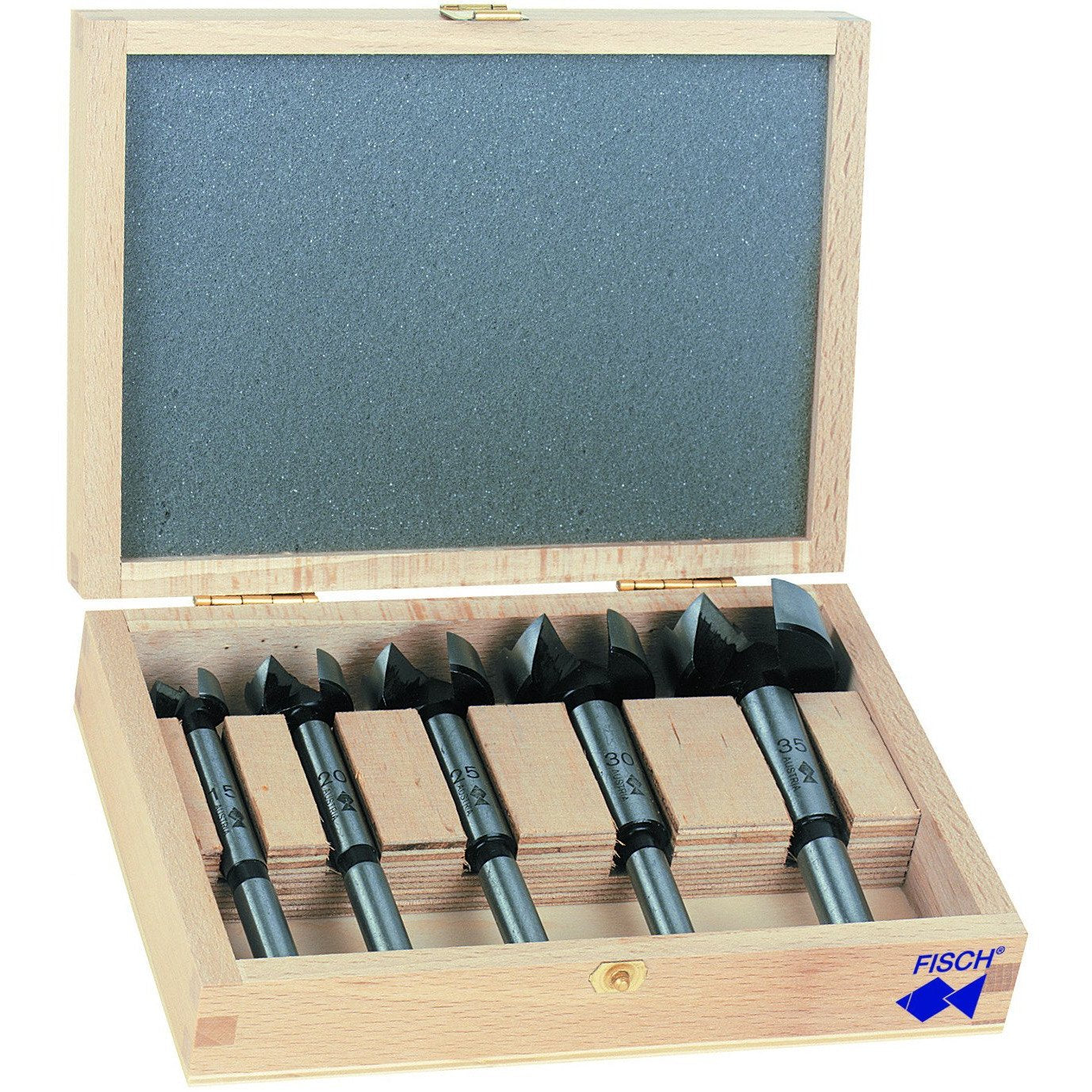 Kvistborrset 5 delar Fisch