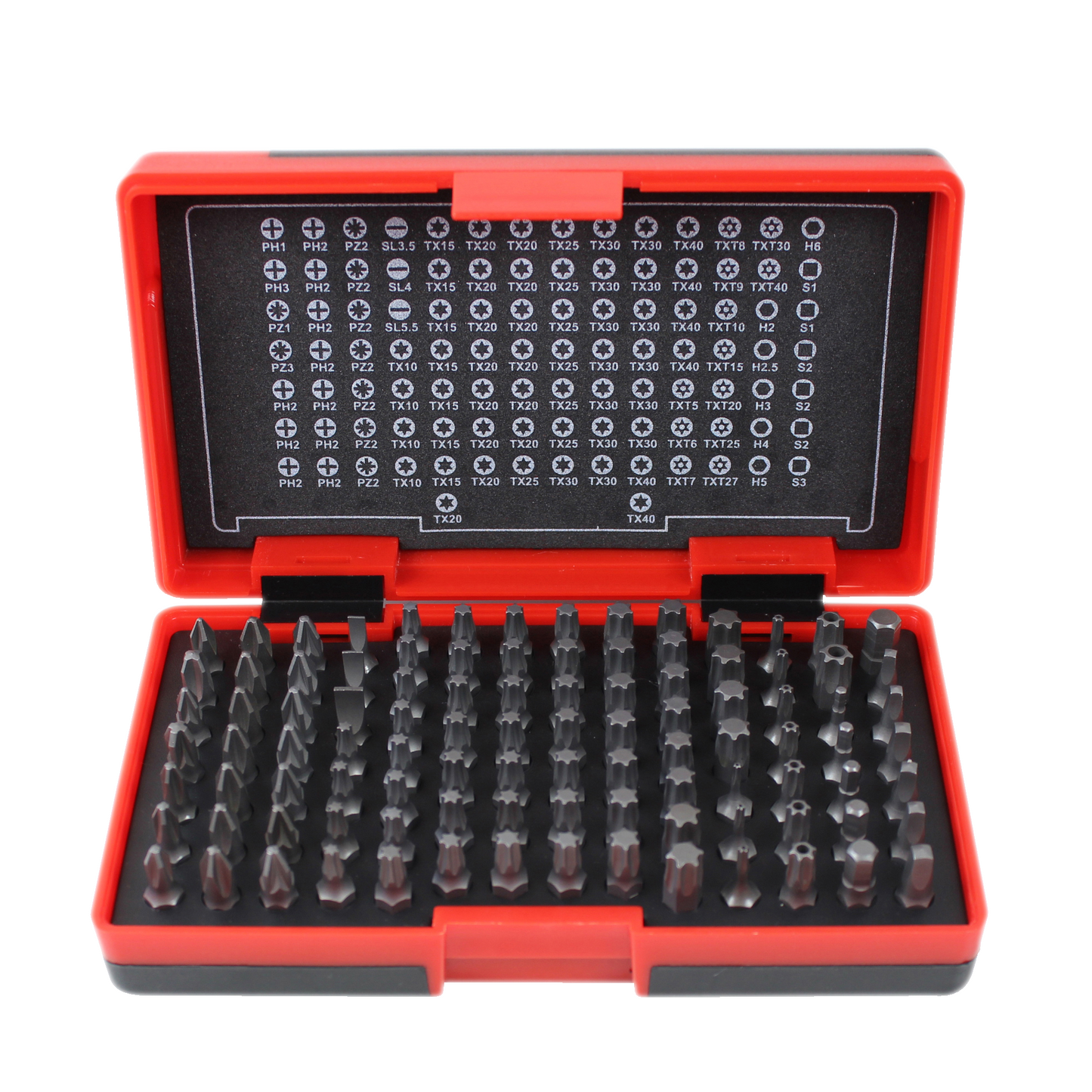 T-B100 pure bitssats 100 delar