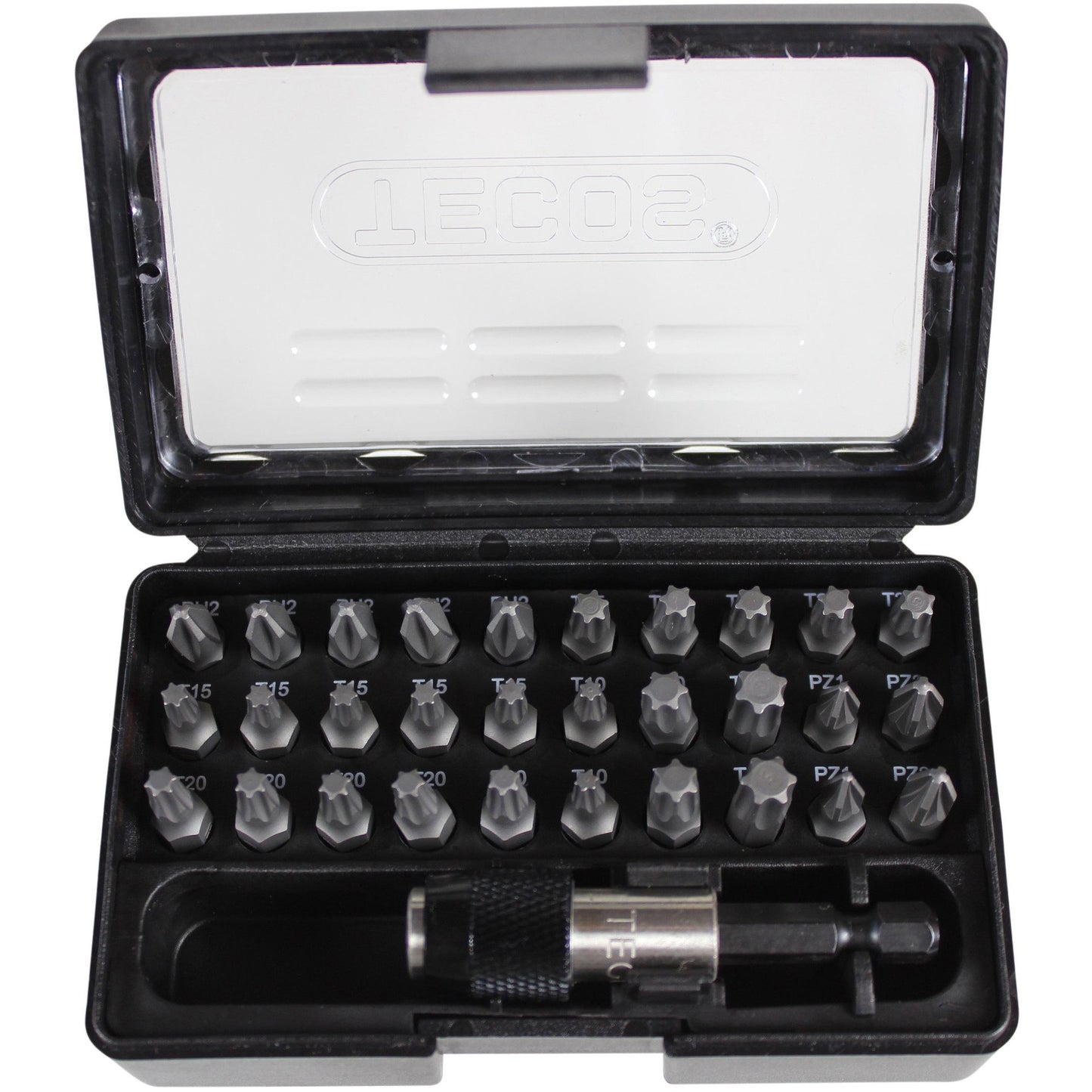 Bitsset 31 delar svart