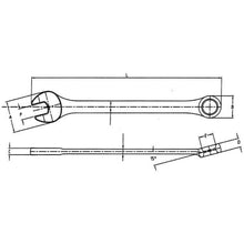 Ladda upp bild till gallerivisning, U-ringnyckel 9/16&quot; x L189mm
