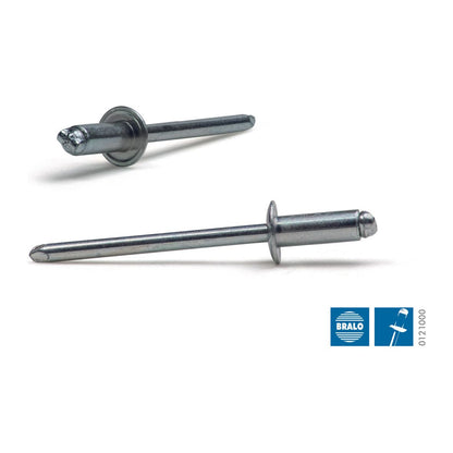 Blindnit 4,8 x24mm Stål/Stål200stk.