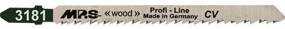 Sticksågsblad 3181 5 st., 115 mm CrV 8-11 tpi