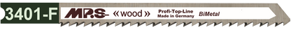 Sticksågsblad 3401F 2 st., 100 mm BiM 10tpi
