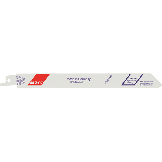 Tigersågsblad 4441-VP, Tänder 1,8-2,5 mm/10-14 tpi, Bi-Metall