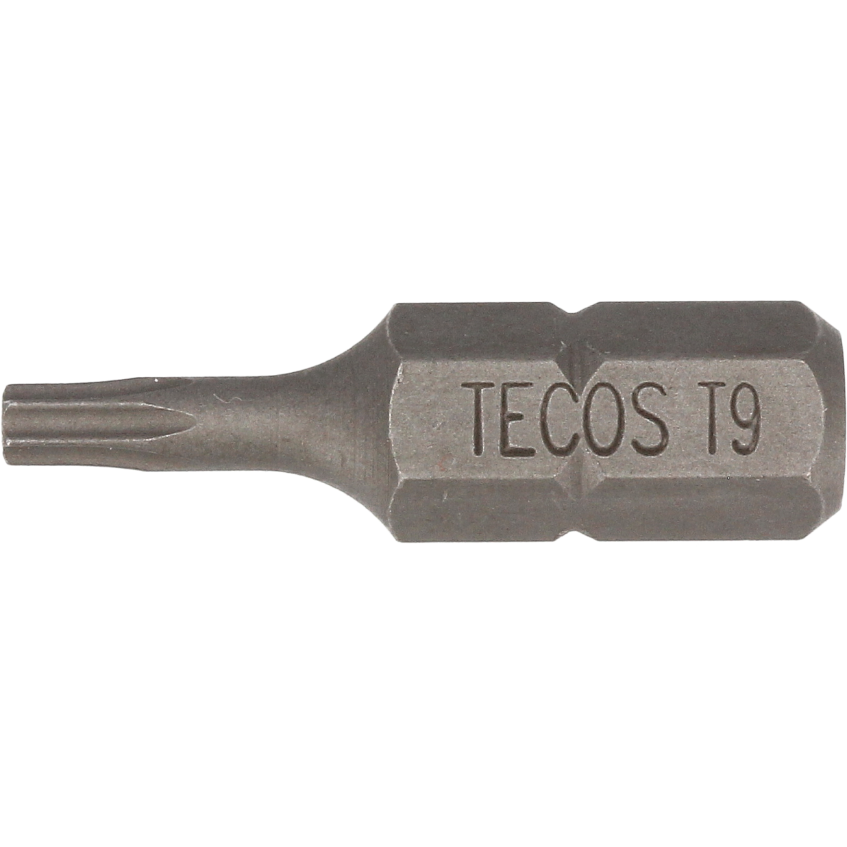 Bits TX9 x L25mm x 1/4" 100 pack