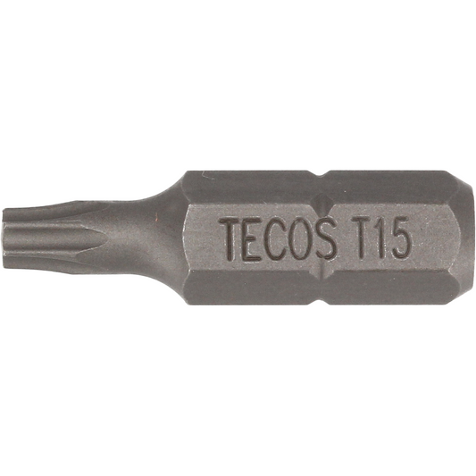 Bits TX15 x L25mm x 1/4" 100 pak